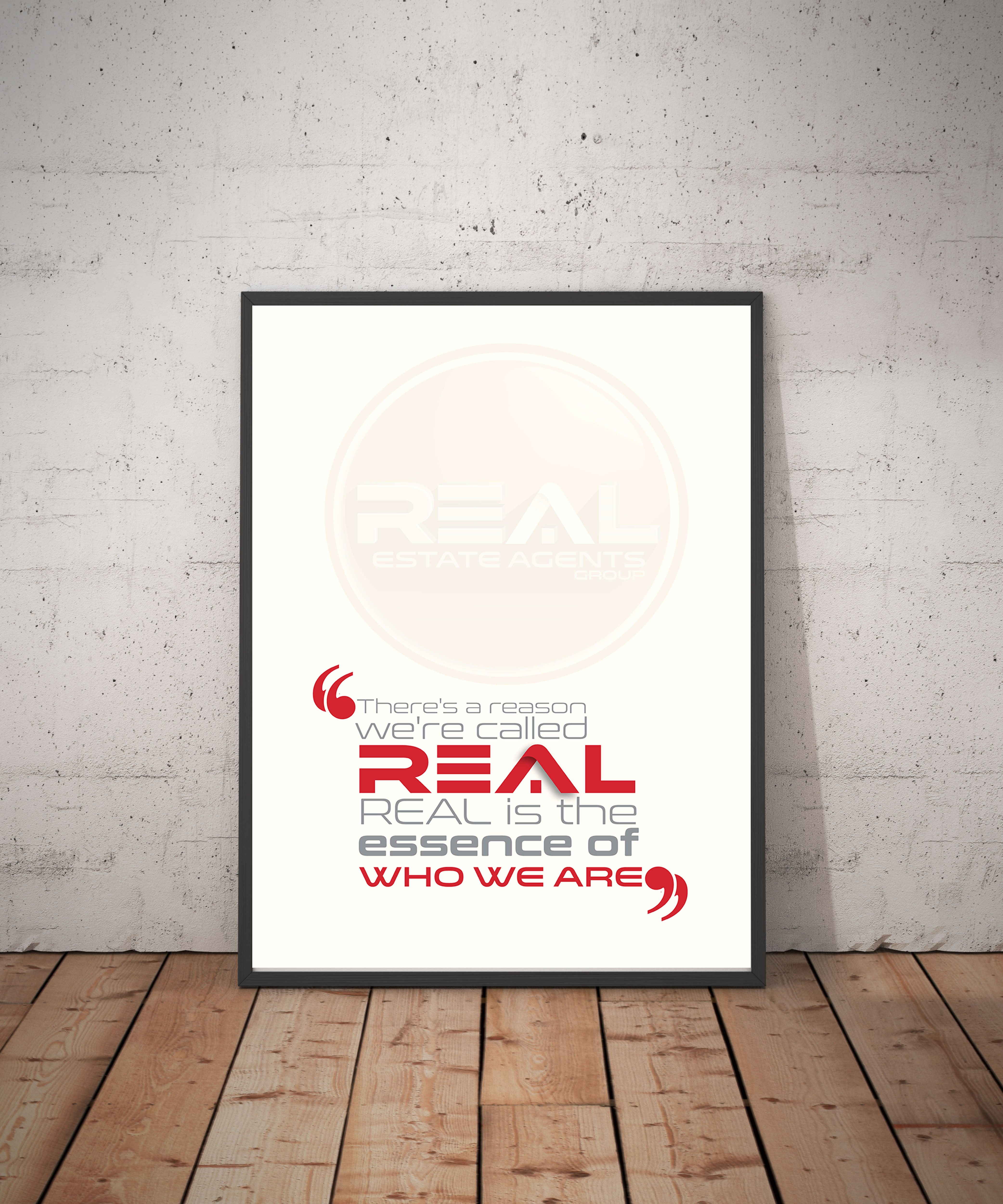 Poster Design by HAMDIYA for REAL Estate Agents Group | Design #27318863