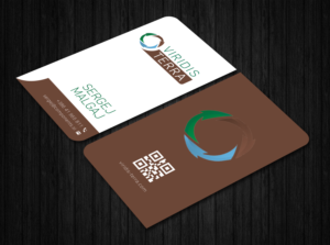 Viridis Terra - business card design | Business Card Design by Bold Pixels