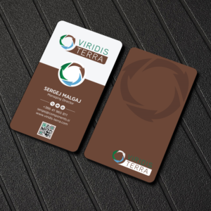 Viridis Terra - business card design | Business Card Design by Uttom 2