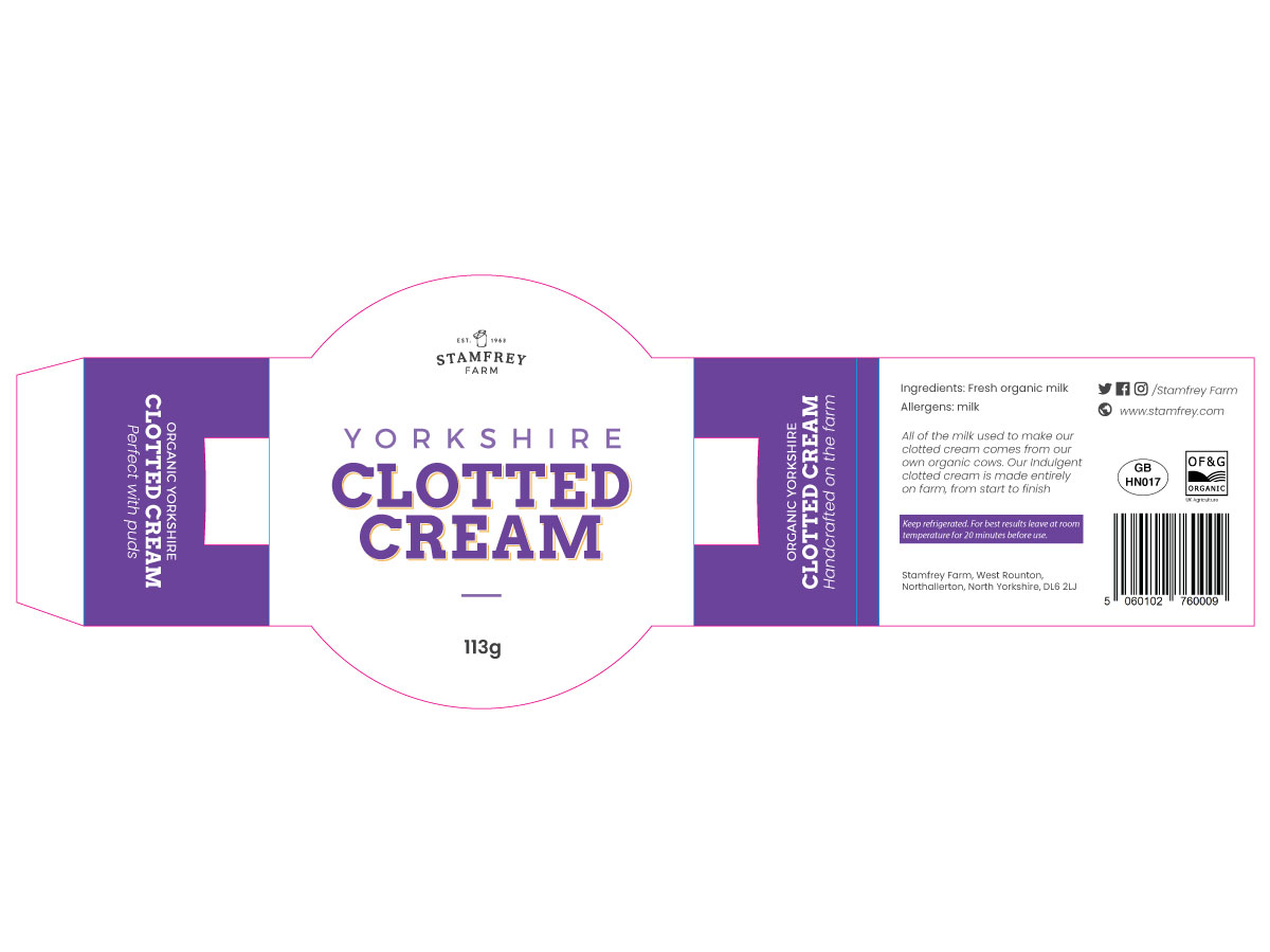 Verpackungs-Design von Fajr. für Stamfrey farm | Design #27325742