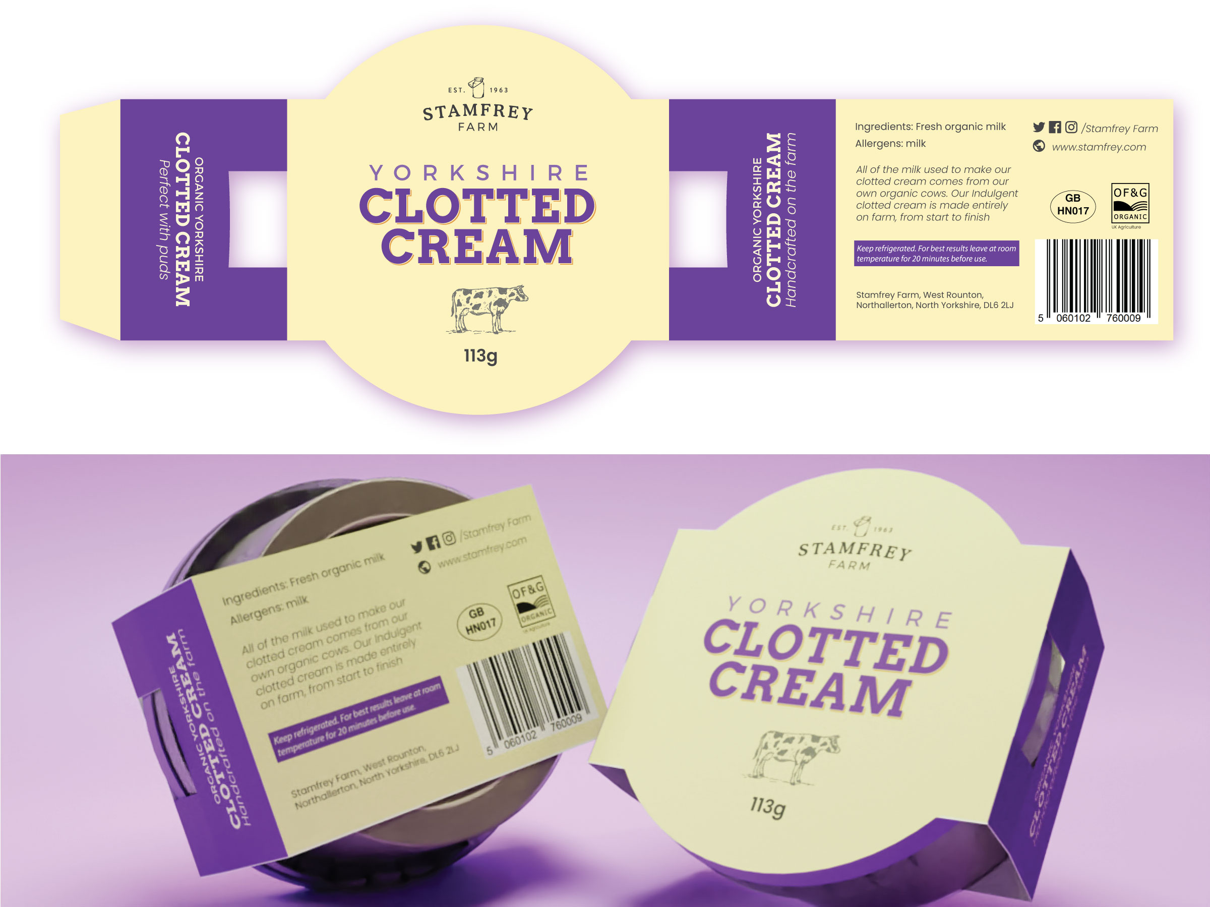 Packaging Design by Fajr. for Stamfrey farm | Design #27353467