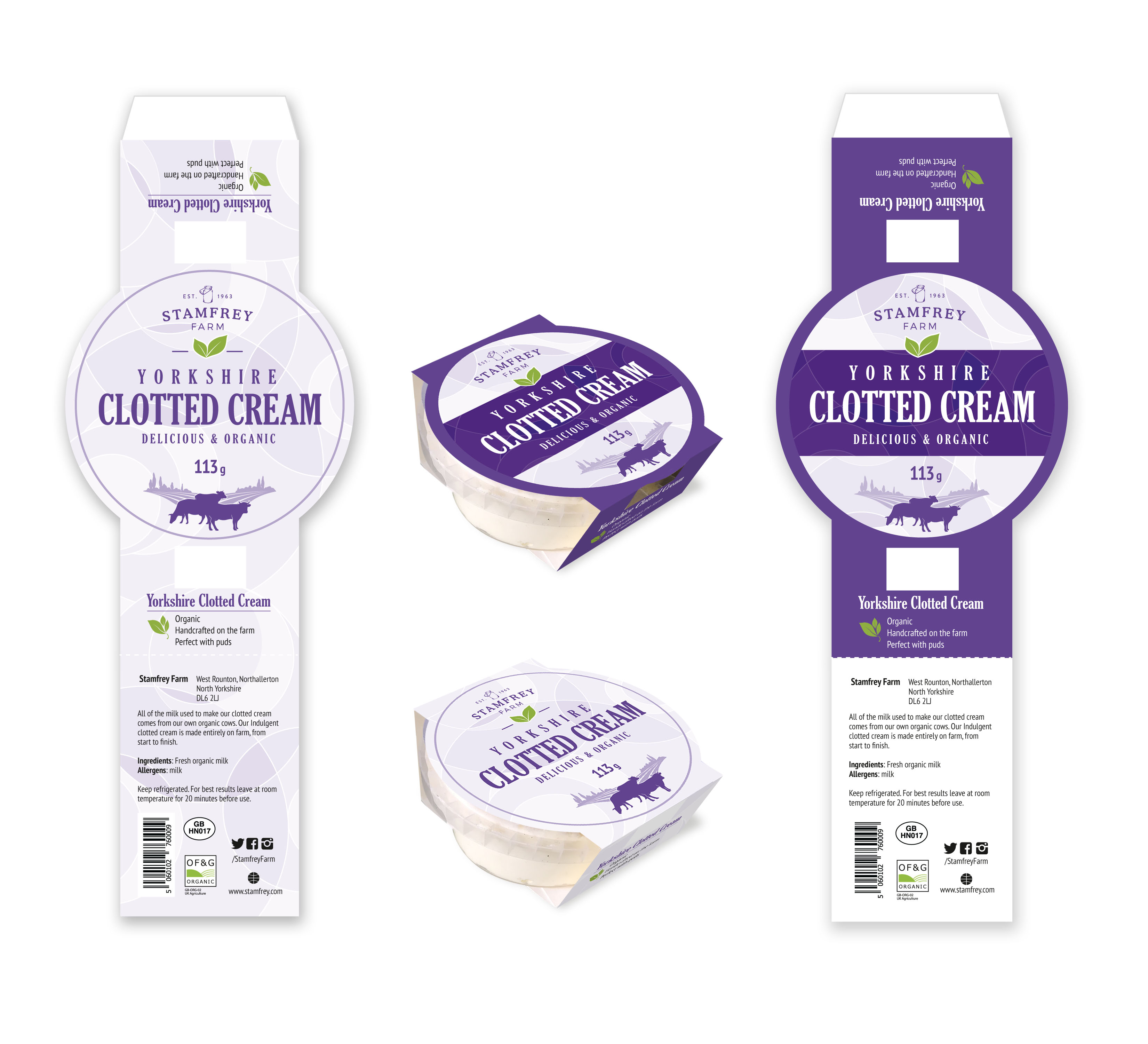 Packaging Design by Oleg Androsov for Stamfrey farm | Design #27326785