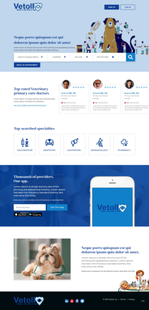 Web Design by pb for this project | Design: #27306407