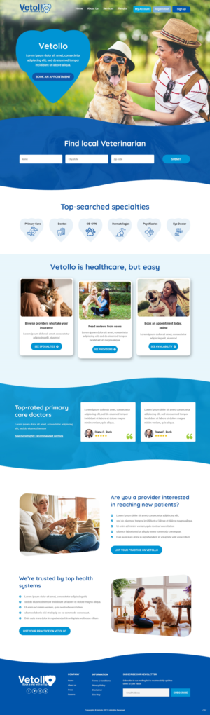 Web Design by pb for this project | Design: #27306409