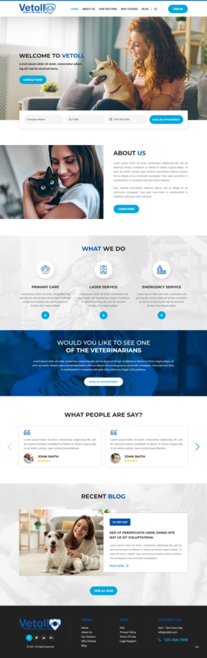 Web Design by pb for this project | Design: #27306416