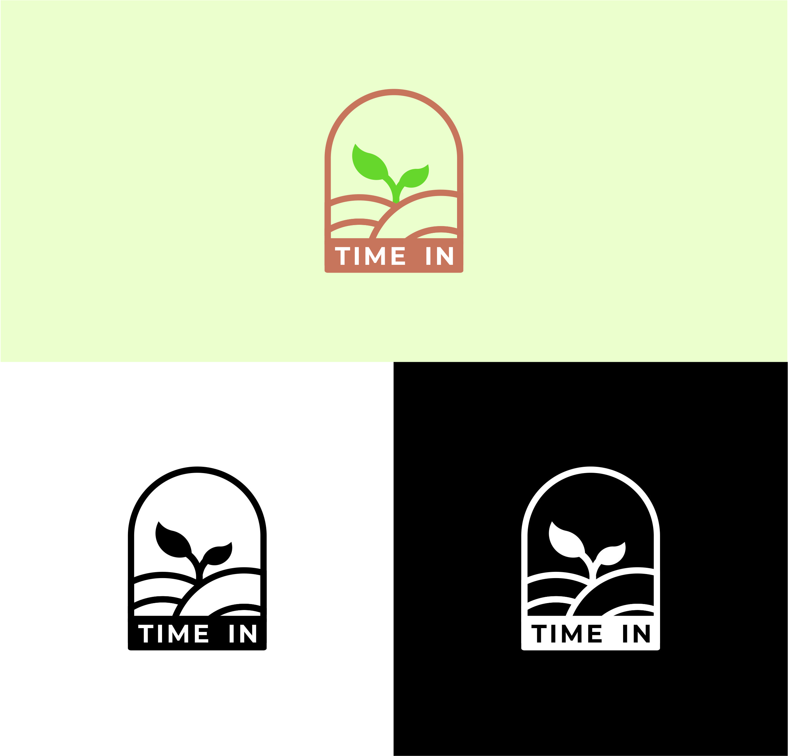 Logo Design by Sahibul Design for TimeIn | Design #27311842