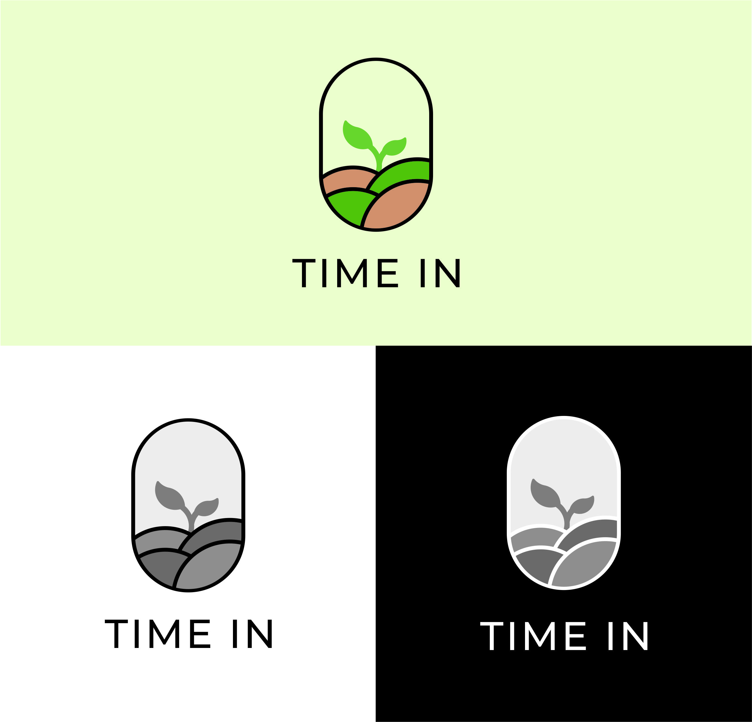 Diseño de Logo por Sahibul Design para TimeIn | Diseño #27311860