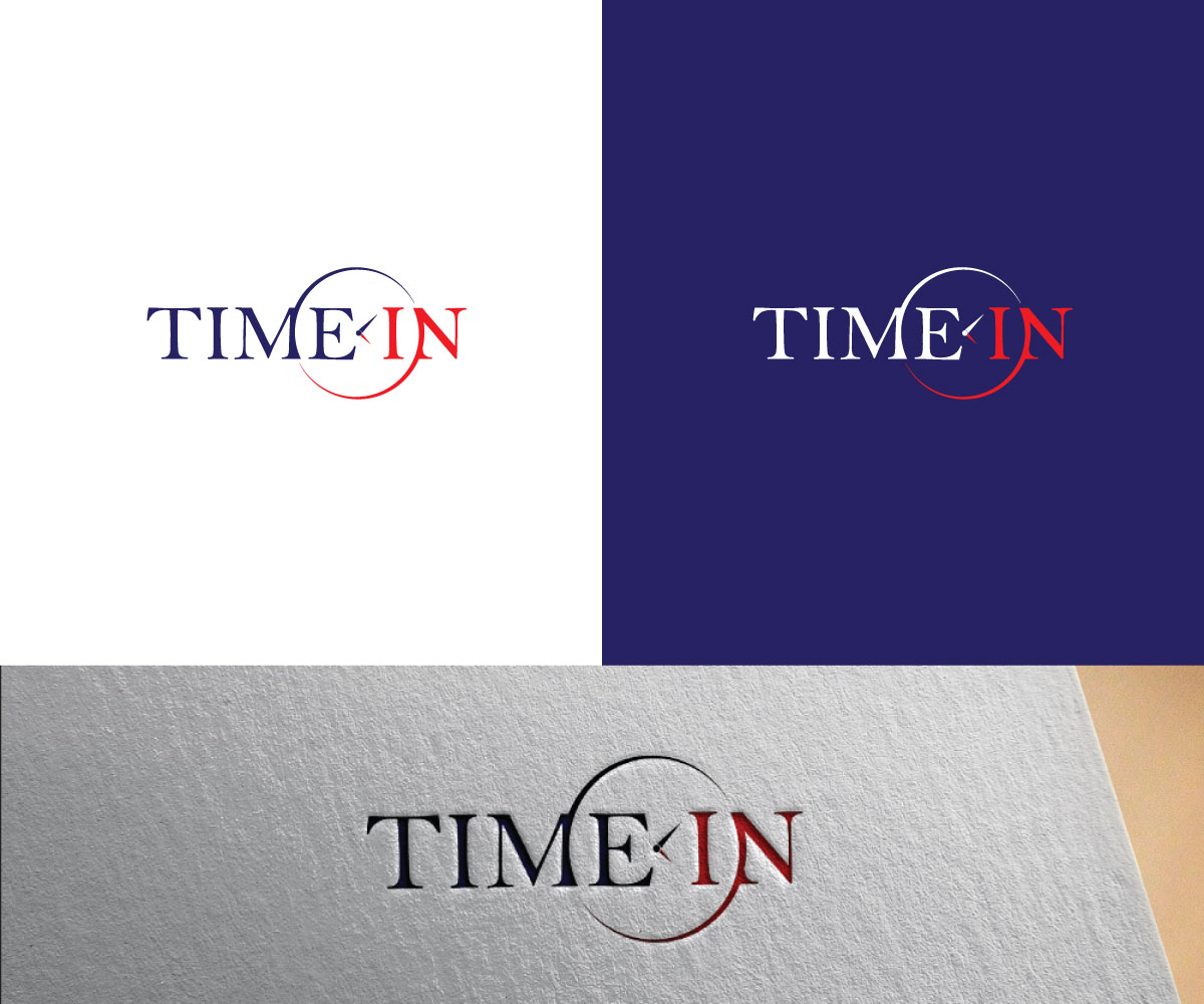 Logo Design by uitaki for TimeIn | Design #27303884