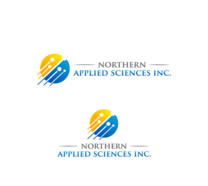 Northern Applied Sciences Inc (with some sort of symbol).  If you wanted to add a short form for the company name, it's NAPSCI (this is optional). | Diseño de Logo por anico