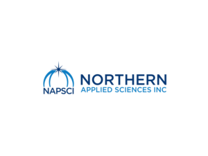 Northern Applied Sciences Inc (with some sort of symbol).  If you wanted to add a short form for the company name, it's NAPSCI (this is optional). | Diseño de Logo por BNdesigner
