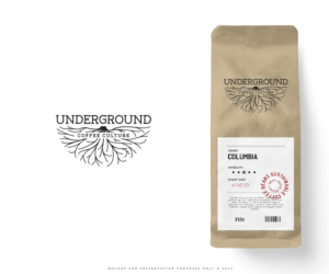UNDERGROUND COFFEE CULTURE | Logo Design by GBDESIGN