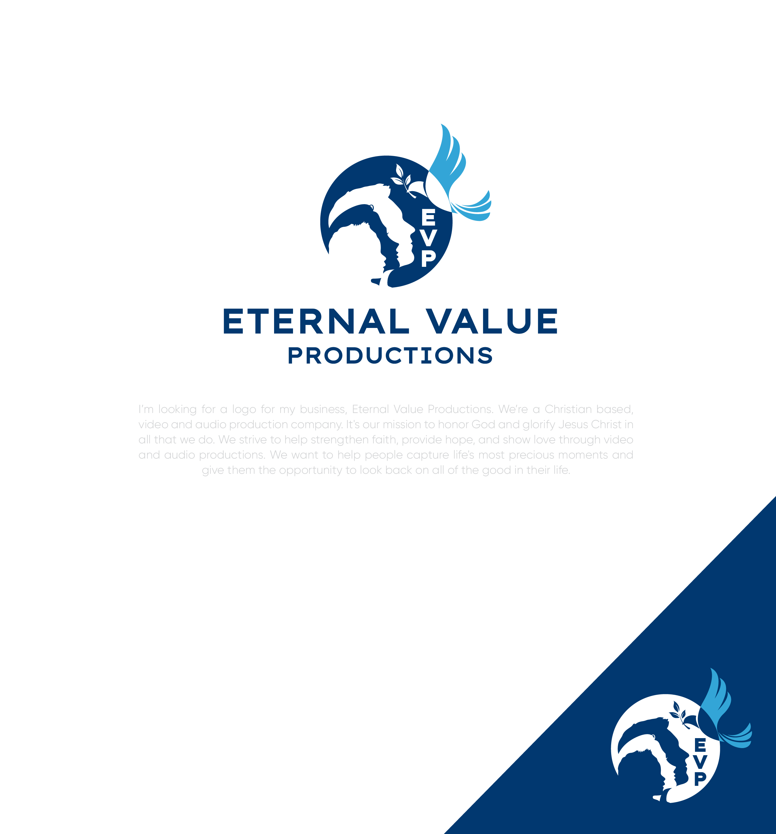 Logo Design by dharlan for Eternal Value Productions | Design #27305121
