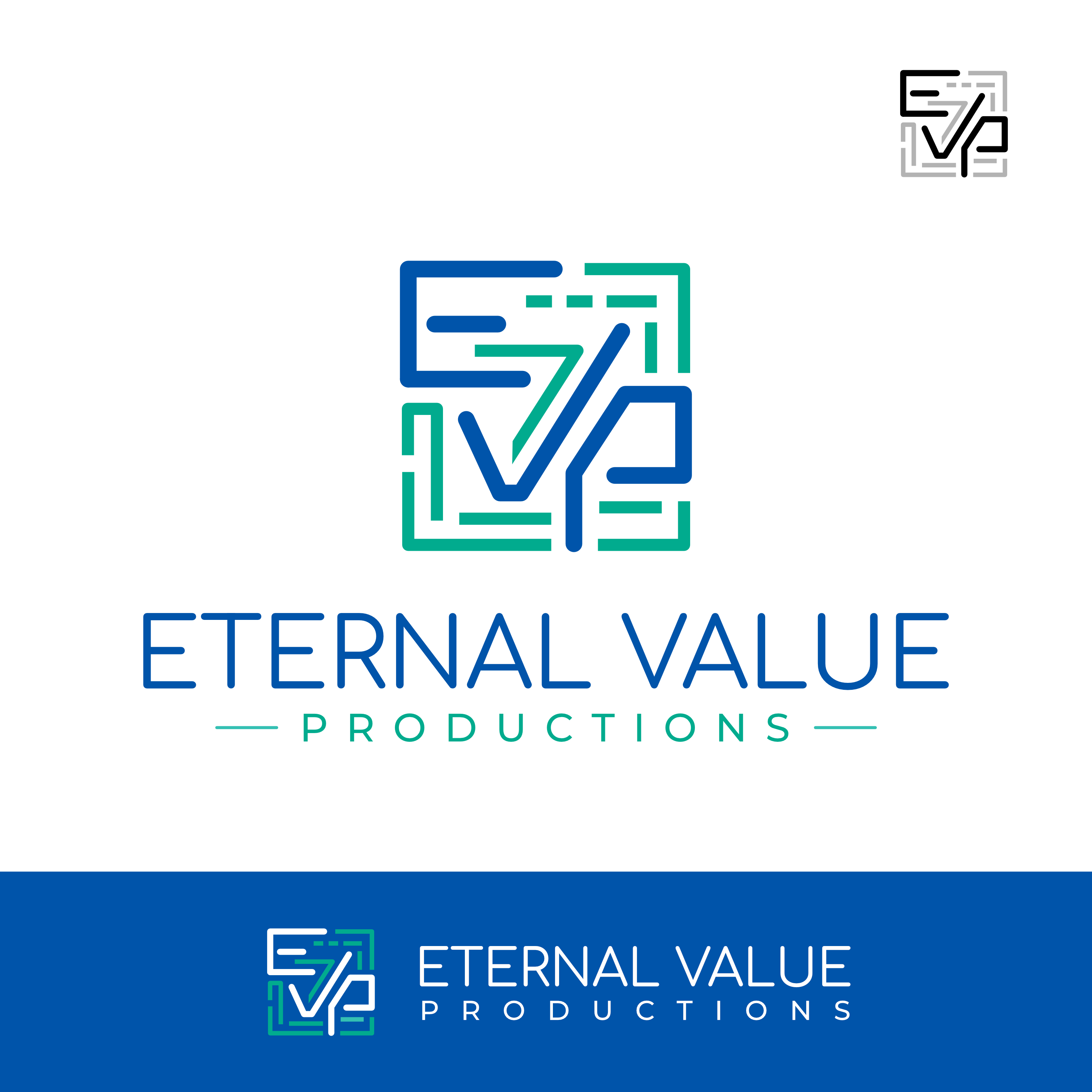 Logo Design by RAVA_visuals for Eternal Value Productions | Design #27333516