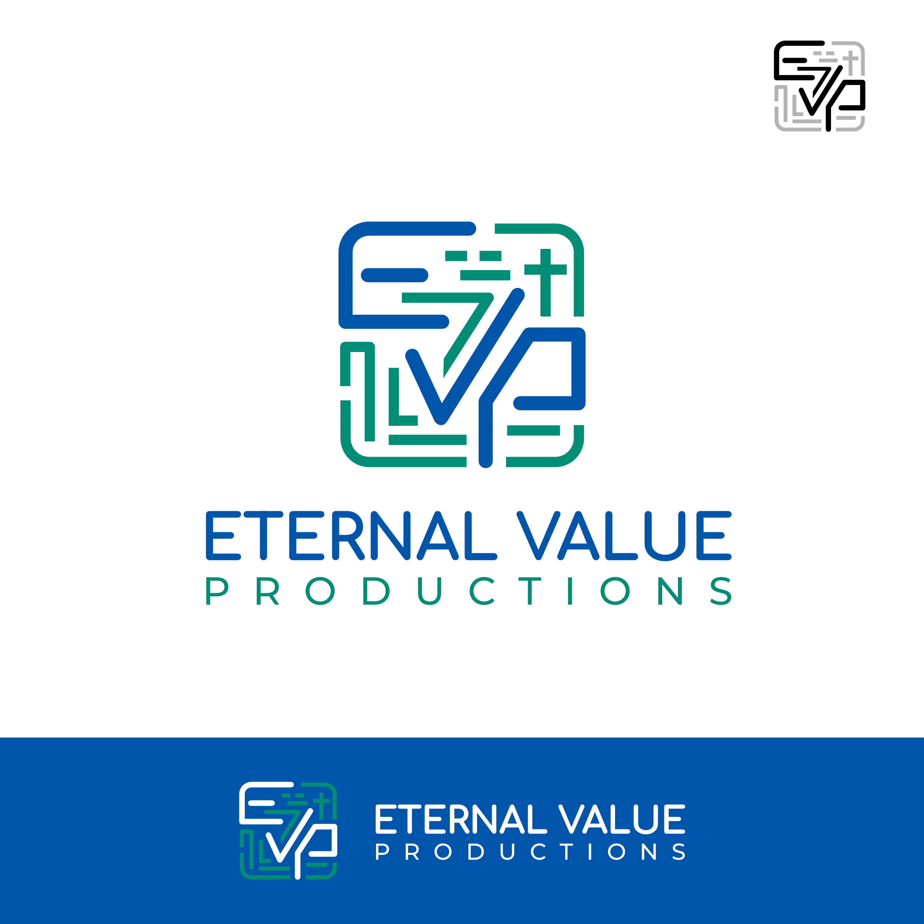 Logo Design by RAVA_visuals for Eternal Value Productions | Design #27334646