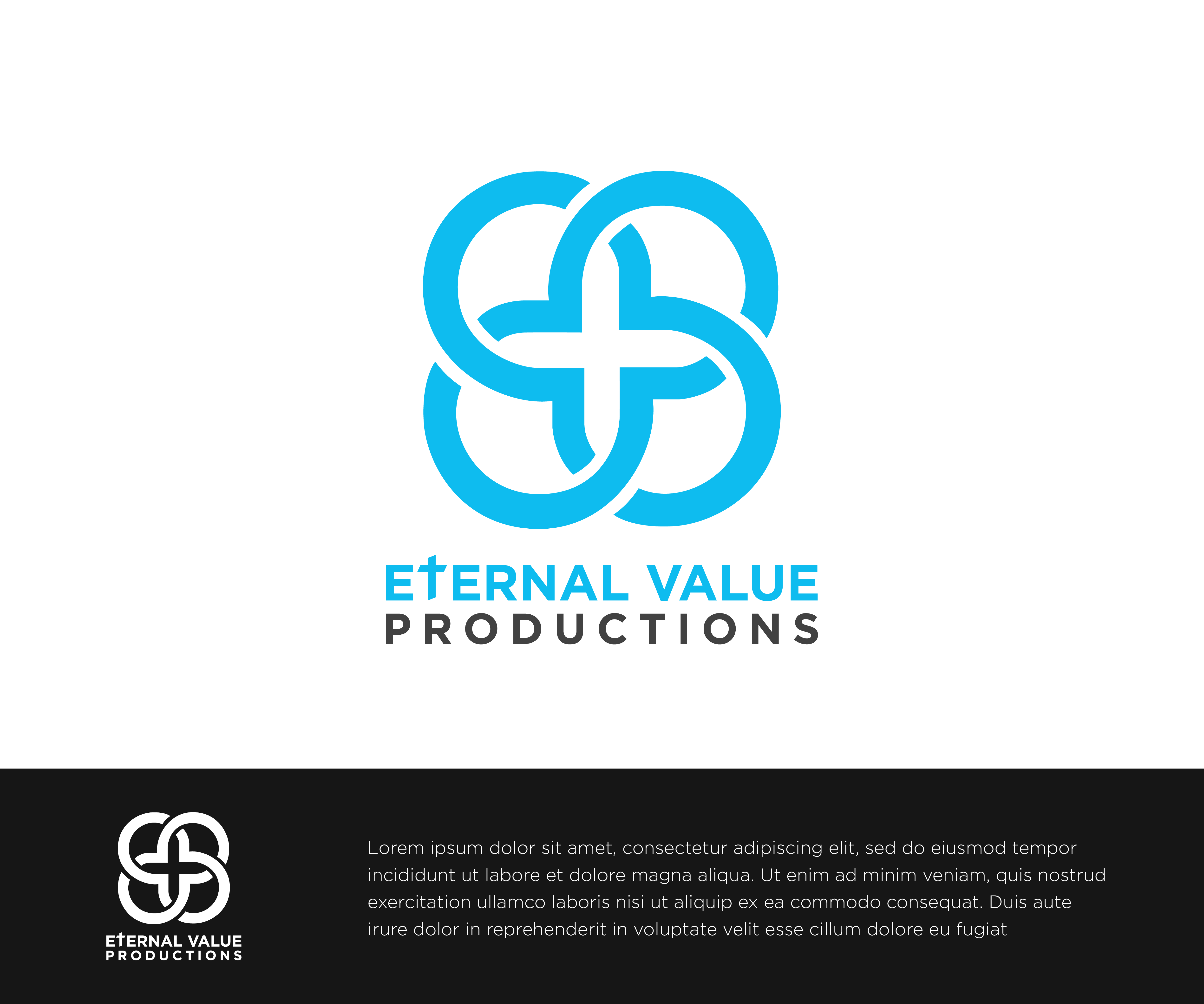 Logo Design by Lhey DC for Eternal Value Productions | Design #27305782