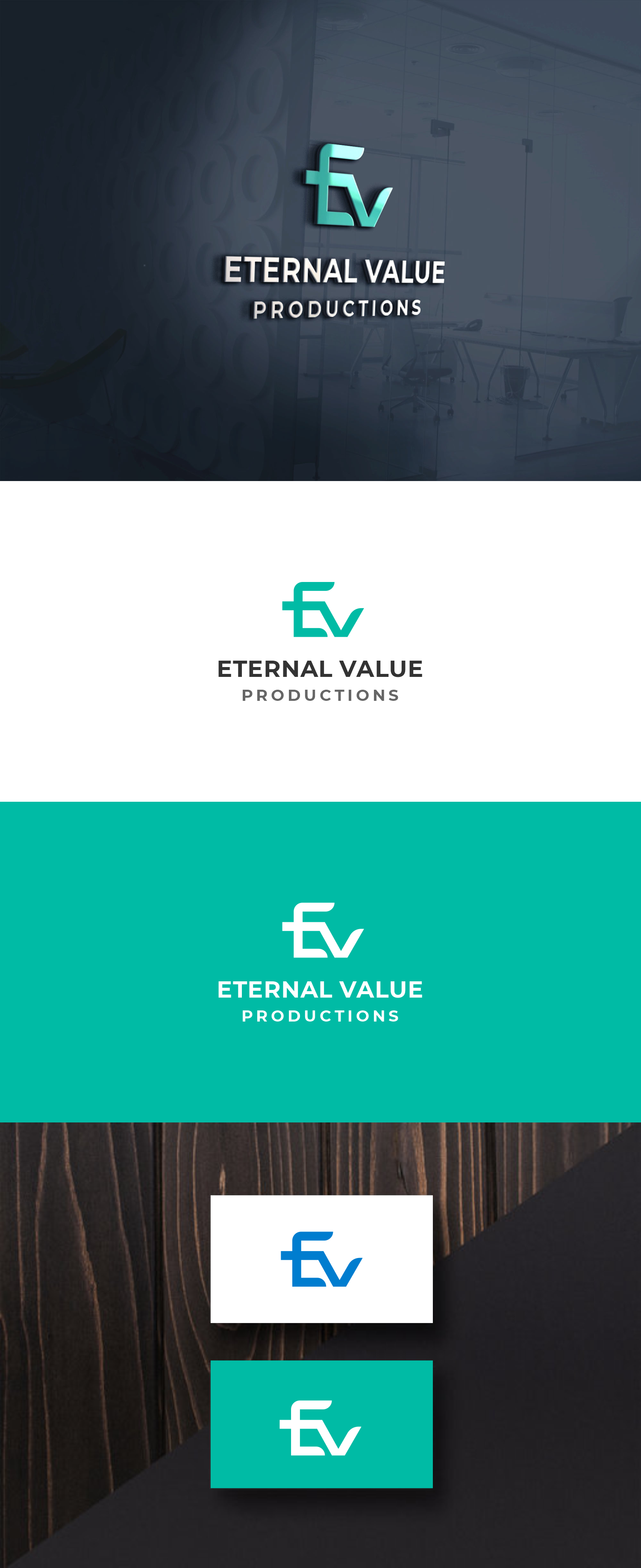 Logo Design by Omee for Eternal Value Productions | Design #27316335