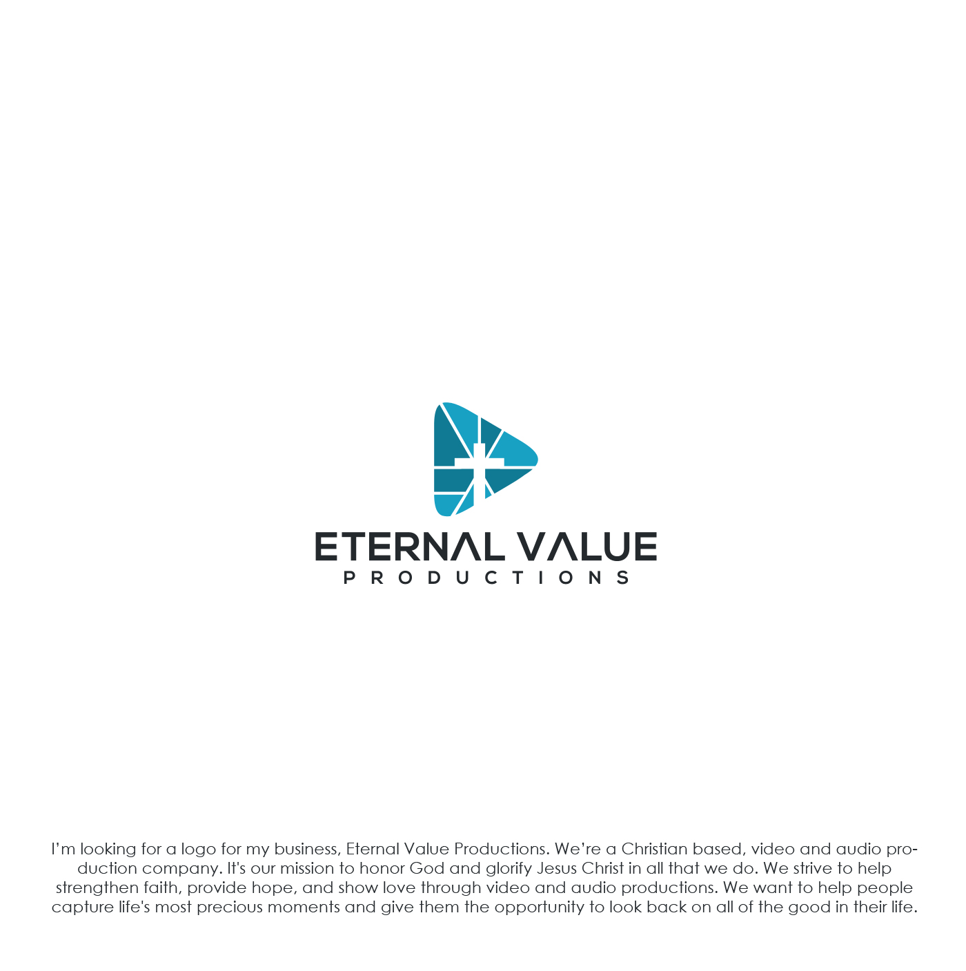 Logo Design by logo_s for Eternal Value Productions | Design #27303733