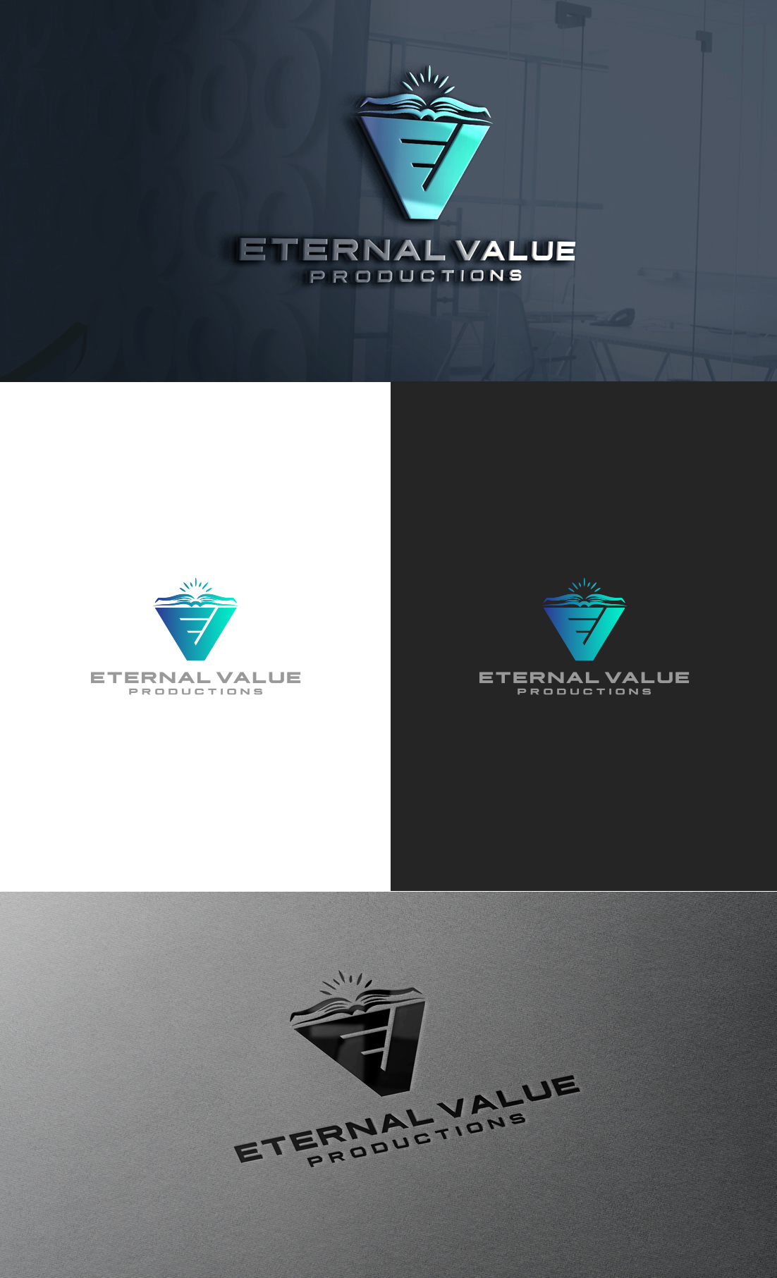 Logo Design by GLDesigns for Eternal Value Productions | Design #27309213