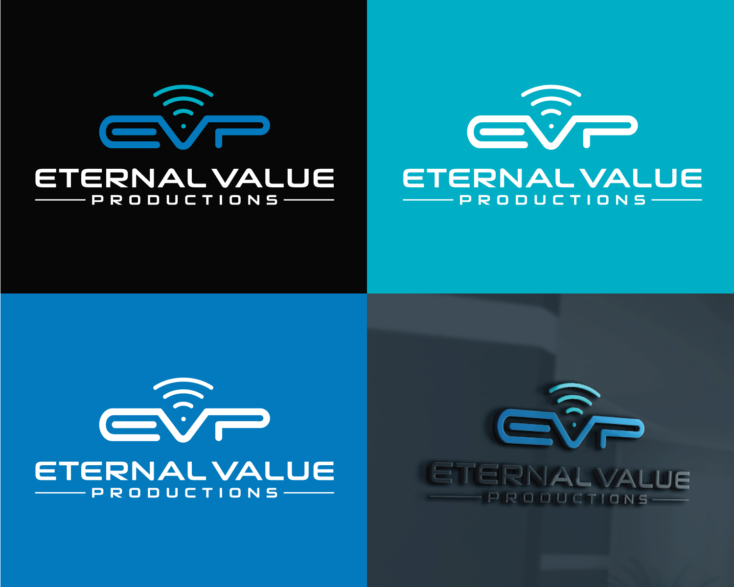 Diseño de Logo por Atec para Eternal Value Productions | Diseño #27331455