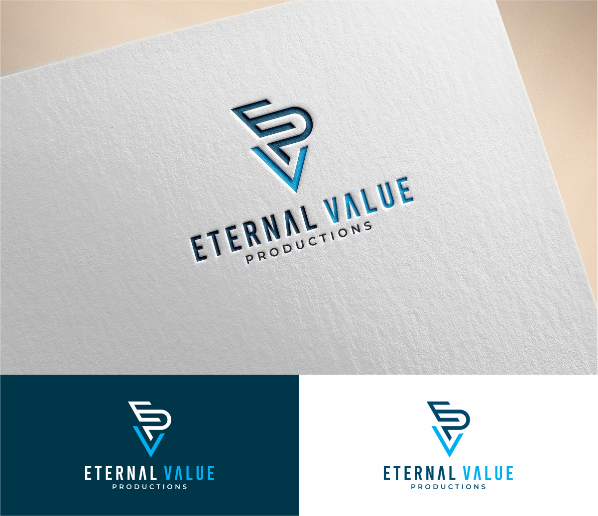 Logo Design by MKR for Eternal Value Productions | Design #27304254