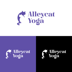 alleyCat Yoga | Logo Design by EspadaDesign