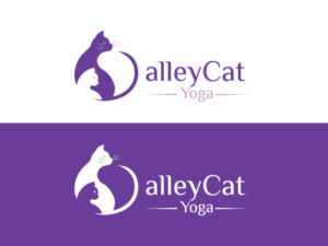 Logo-Design von aree für alleyCat Yoga | Design: #27313798