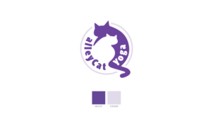 Logo Design by Sam Clothier for alleyCat Yoga | Design: #27310951