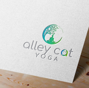 Logo Design by Aaaron for alleyCat Yoga | Design: #27337296