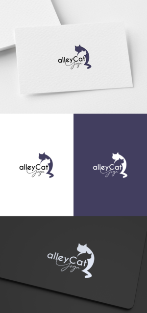 alleyCat Yoga | Logo Design by SL Designer