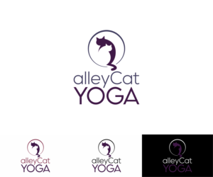 Logo-Design von MKR für alleyCat Yoga | Design: #27309919