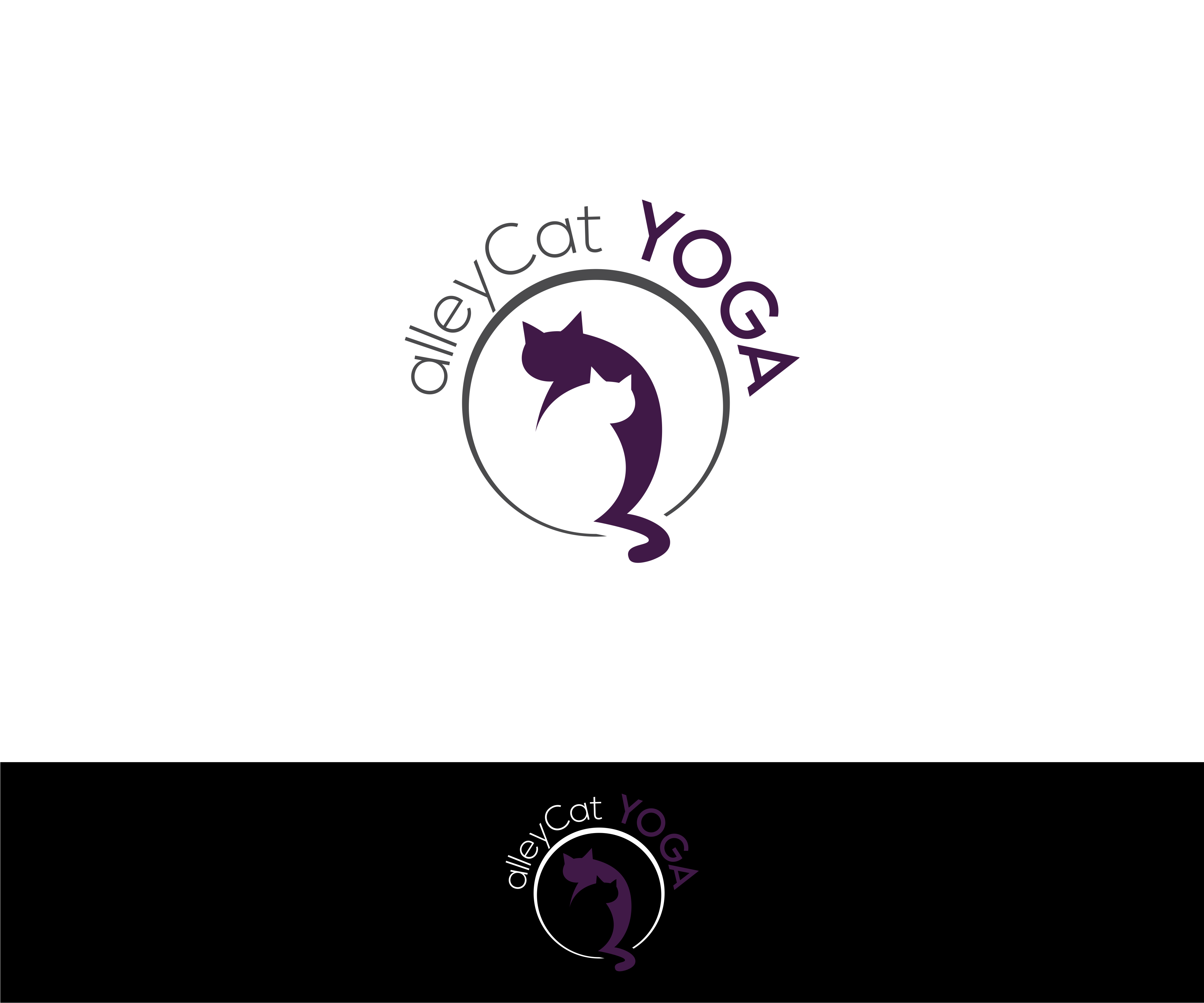Logo-Design von MKR für alleyCat Yoga | Design #27309937