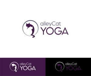 alleyCat Yoga | Logo Design by MKR