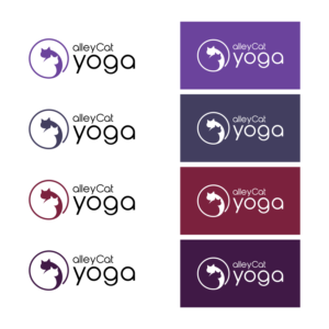 alleyCat Yoga | Logo Design by sushsharma99