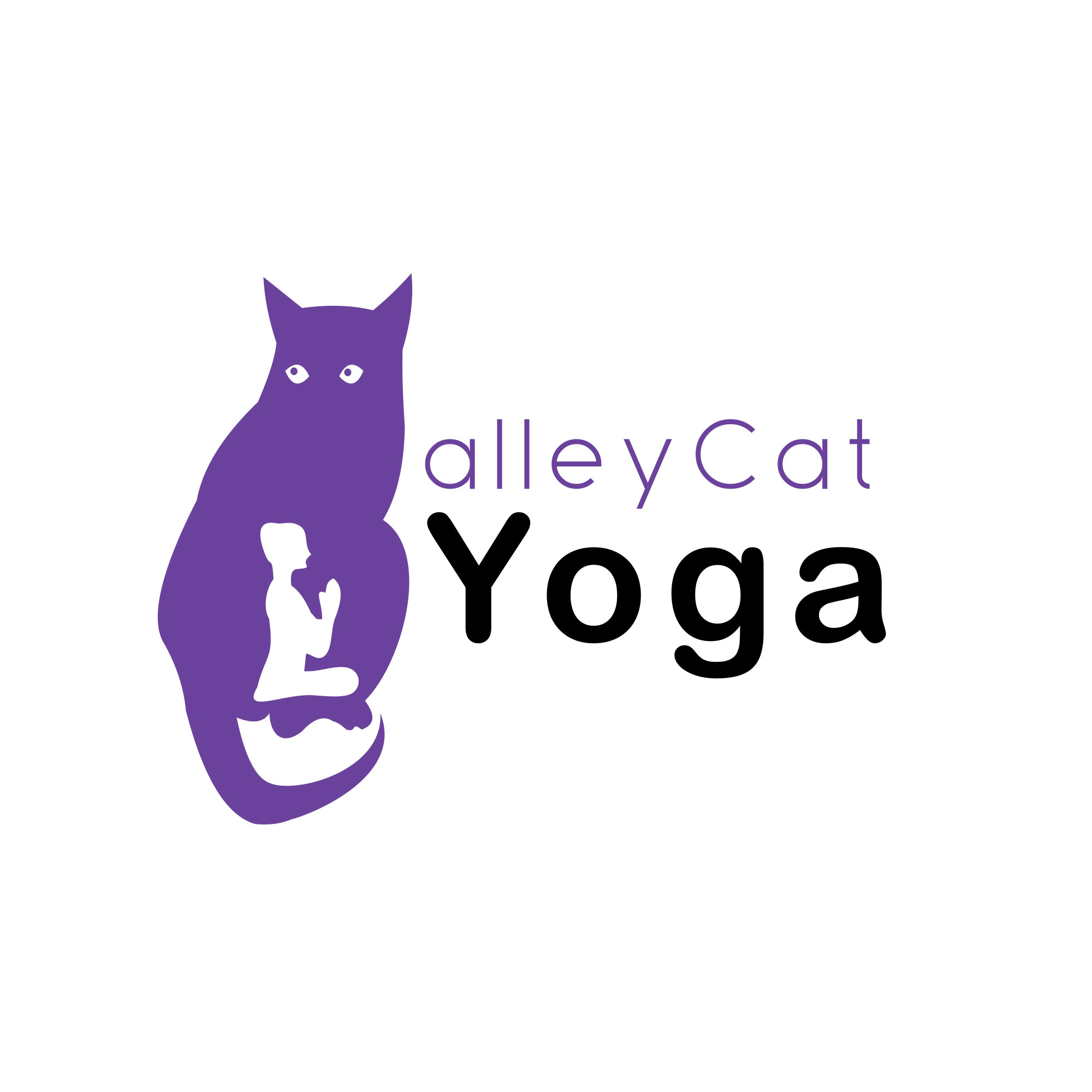 Logo-Design von Ariall Tsaqief für alleyCat Yoga | Design #27310190