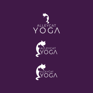 alleyCat Yoga | Logo Design by Ivan varian