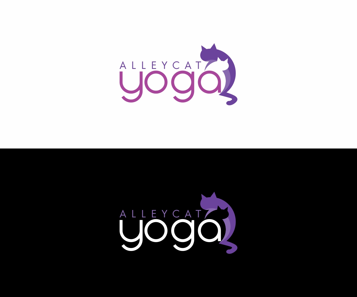 Logo Design by Avilash for alleyCat Yoga | Design #27335512