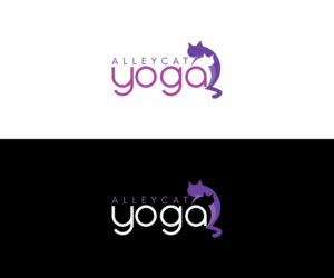 alleyCat Yoga | Logo Design by Avilash