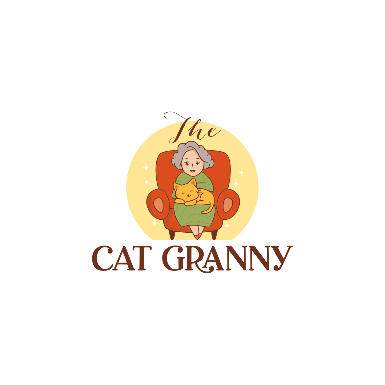Logo Design by design.picnic for The Cat Granny | Design #27310252