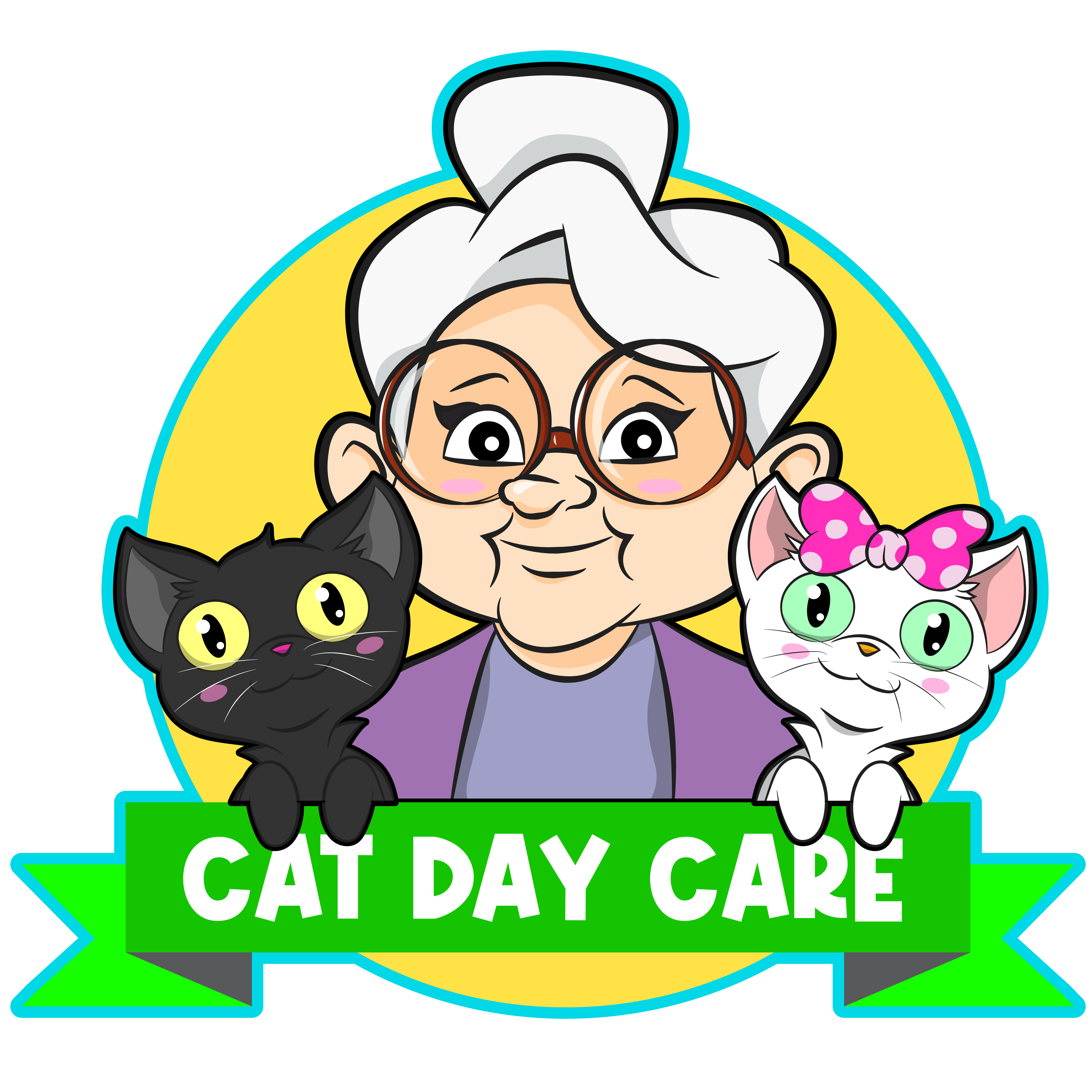 Logo Design by AndySuseno for The Cat Granny | Design #27307864