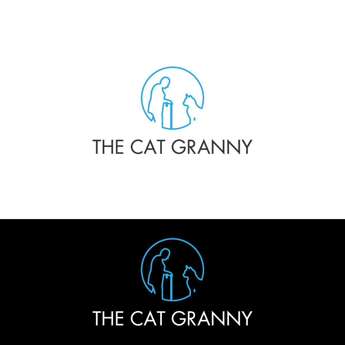 Diseño de Logo por Deziners Zone para The Cat Granny | Diseño #27313124