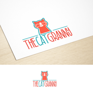 Logo Design by nzdesigners for The Cat Granny | Design: #27317901