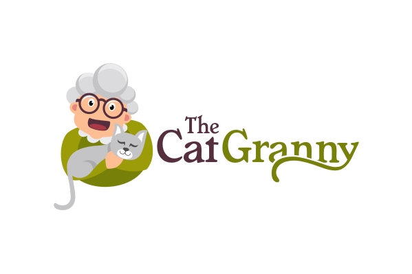 Logo Design by iamrady for The Cat Granny | Design #27322134