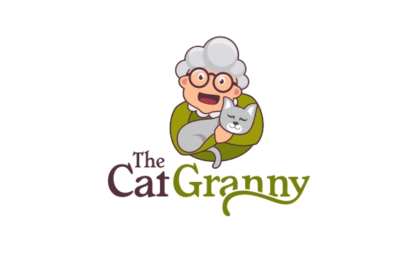 Logo Design by iamrady for The Cat Granny | Design #27323265