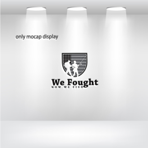 We Fought now We Fish | Logo Design by hjyoo