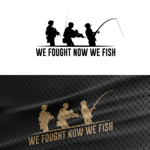 We Fought now We Fish | Logo Design by kaushal 05