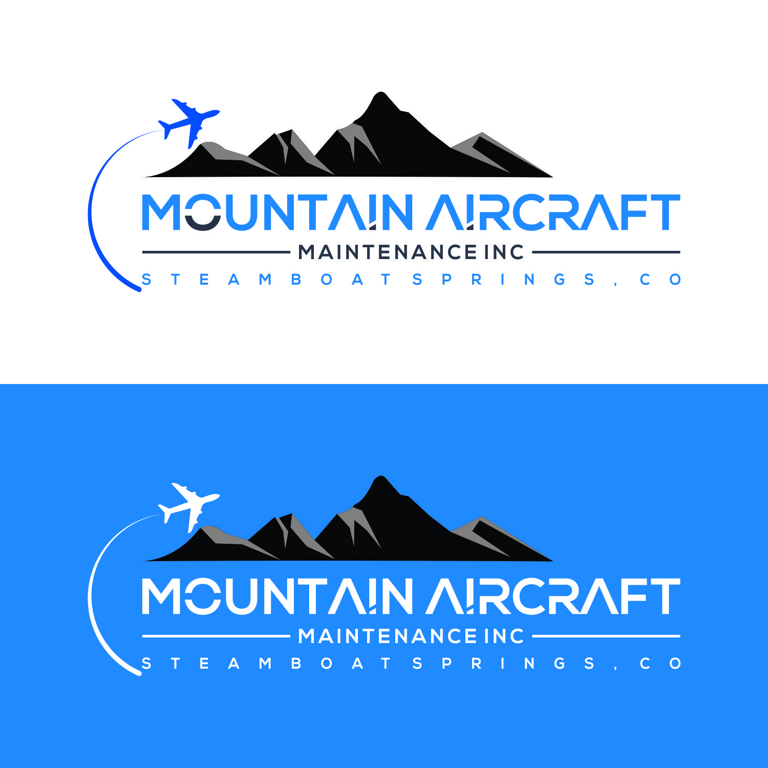 Logo Design by catrline for Mountain Aircraft Maintenance | Design #27309099