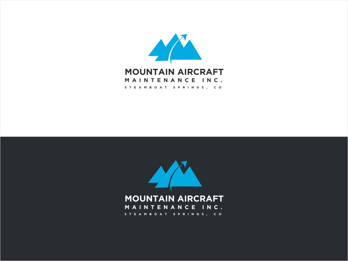 Logo Design by creative Suja for Mountain Aircraft Maintenance | Design #27325853