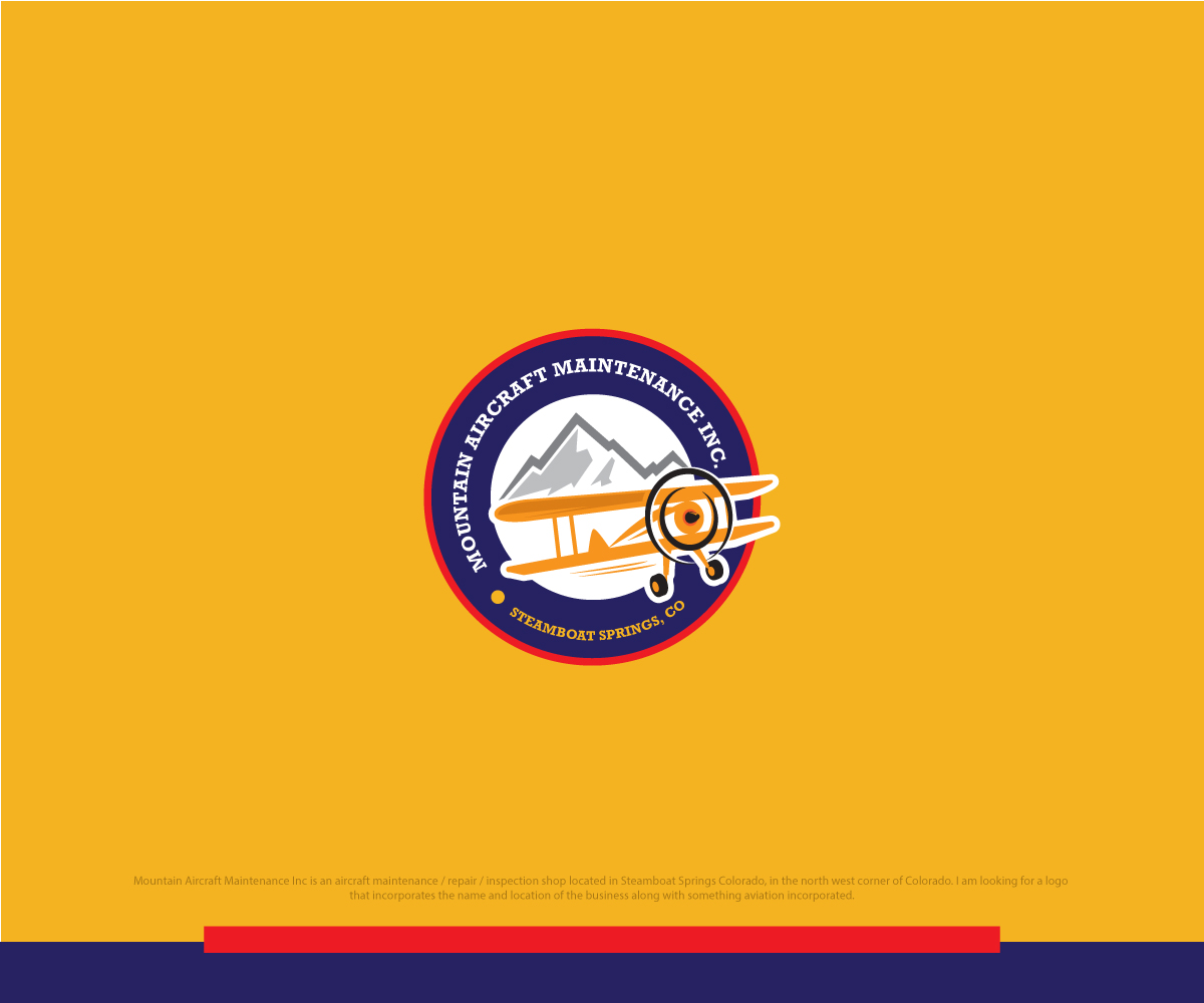 Logo Design by ecorokerz for Mountain Aircraft Maintenance | Design #27310570