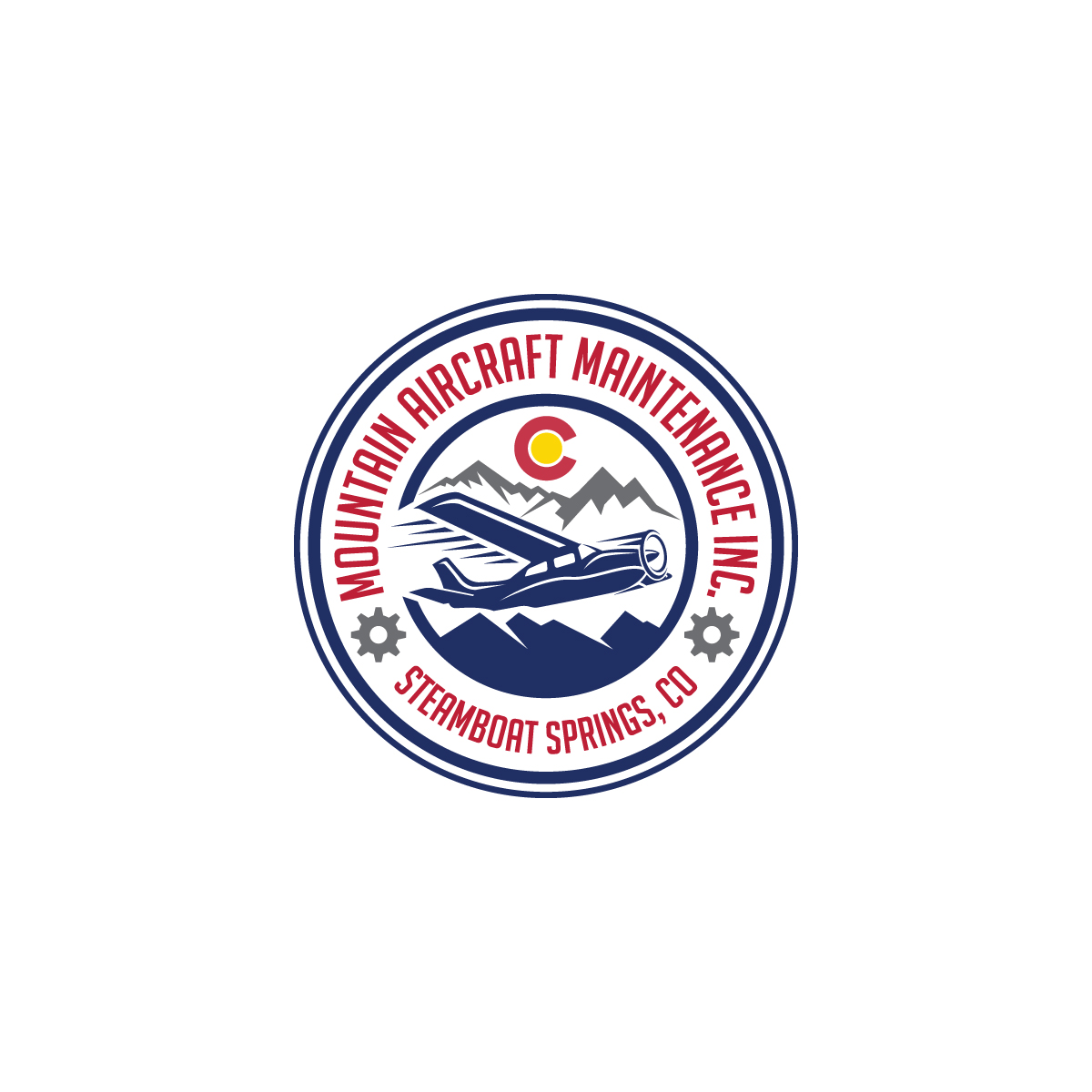 Logo Design by brand maker for Mountain Aircraft Maintenance | Design #27312552