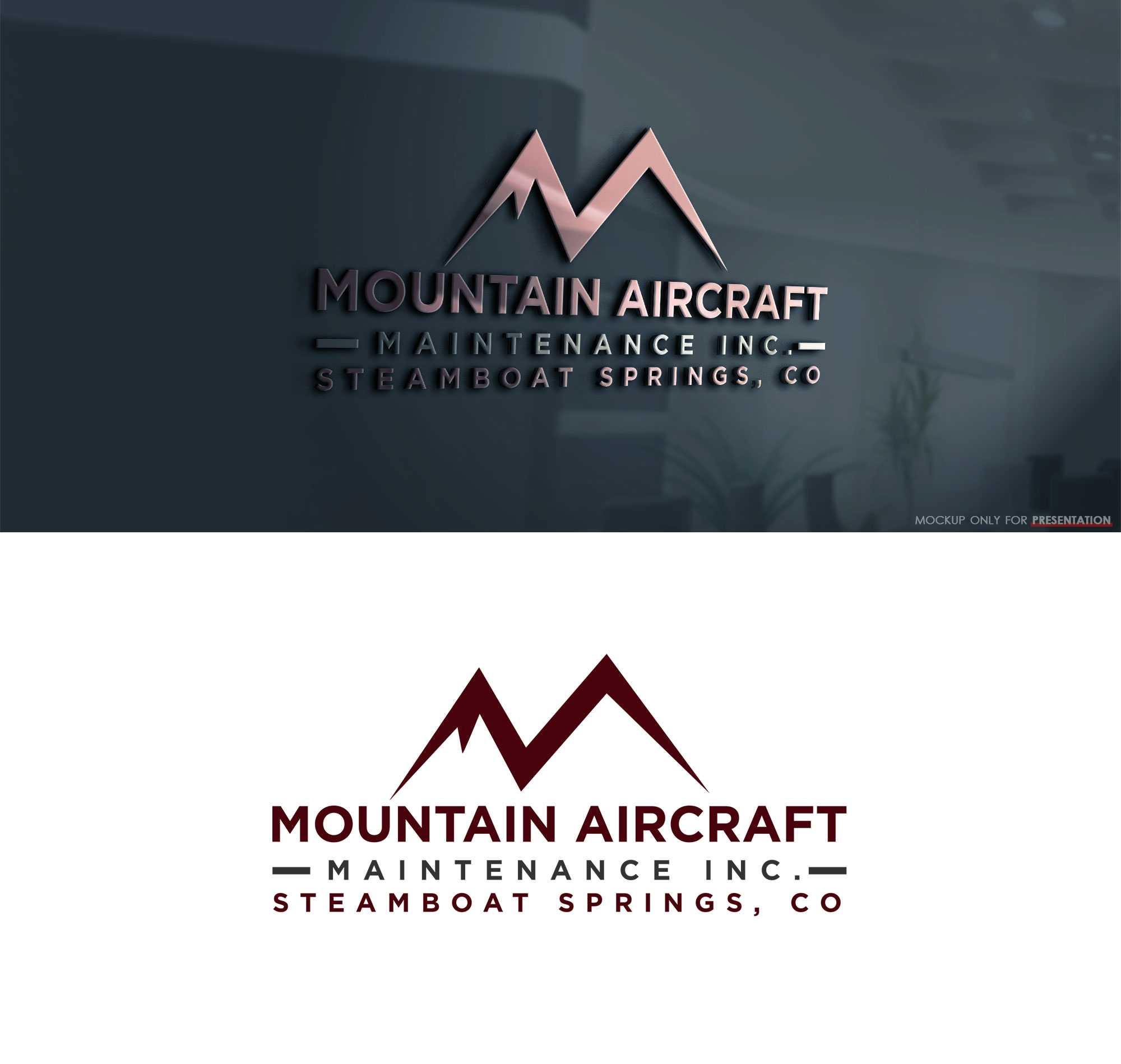 Design de Logo par Mono.co pour Mountain Aircraft Maintenance | Design : #27320469
